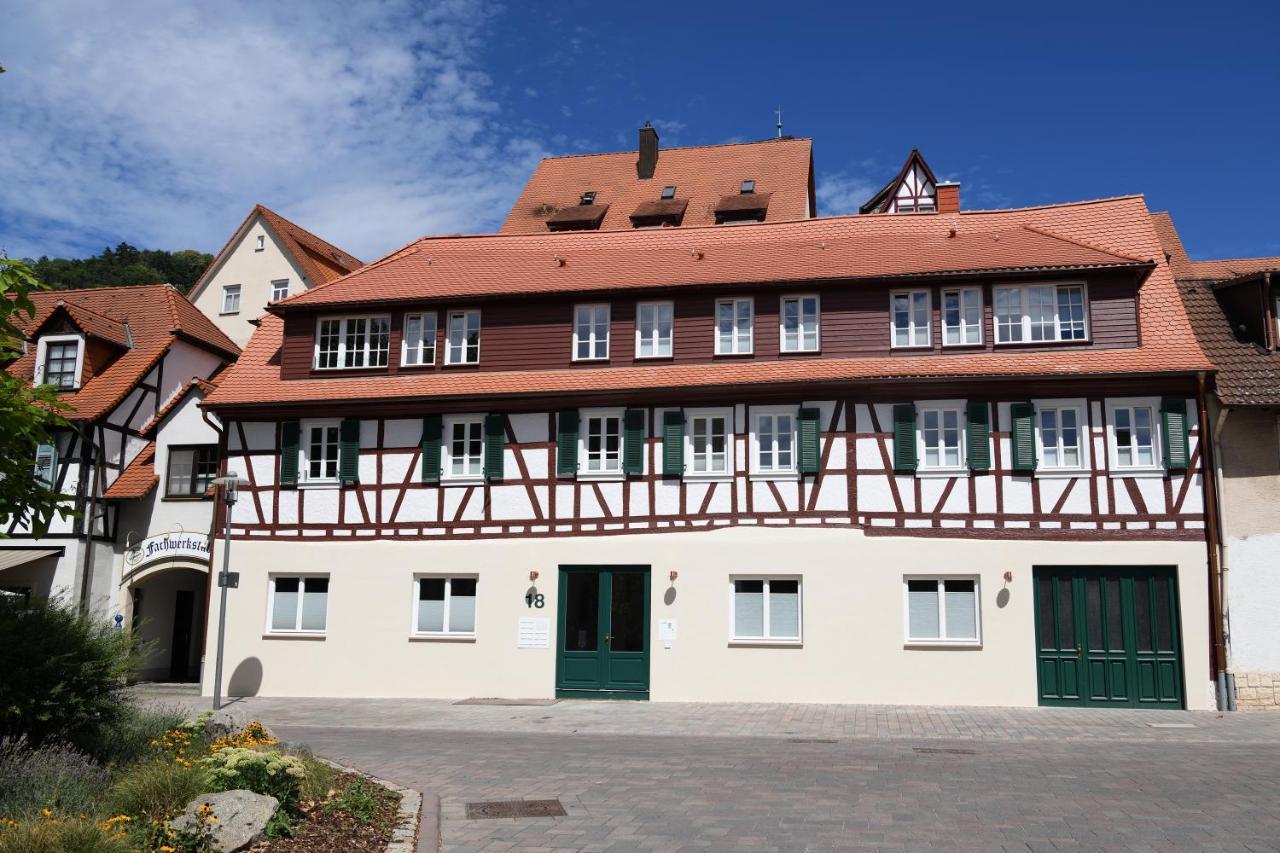 Das Schiefe Haus- Wohnung "Nibelungen" Heppenheim  외부 사진