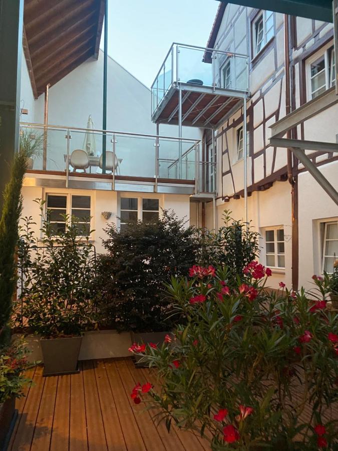 Das Schiefe Haus- Wohnung "Nibelungen" Heppenheim  외부 사진